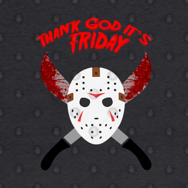 Jason VoOrhees Thank God Its Friday INK by mightbelucifer